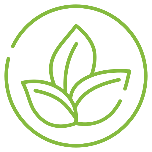 eco friendly icon representing sustainable solar energy
