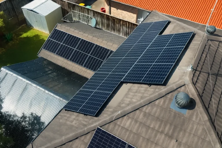 residential solar panel installation